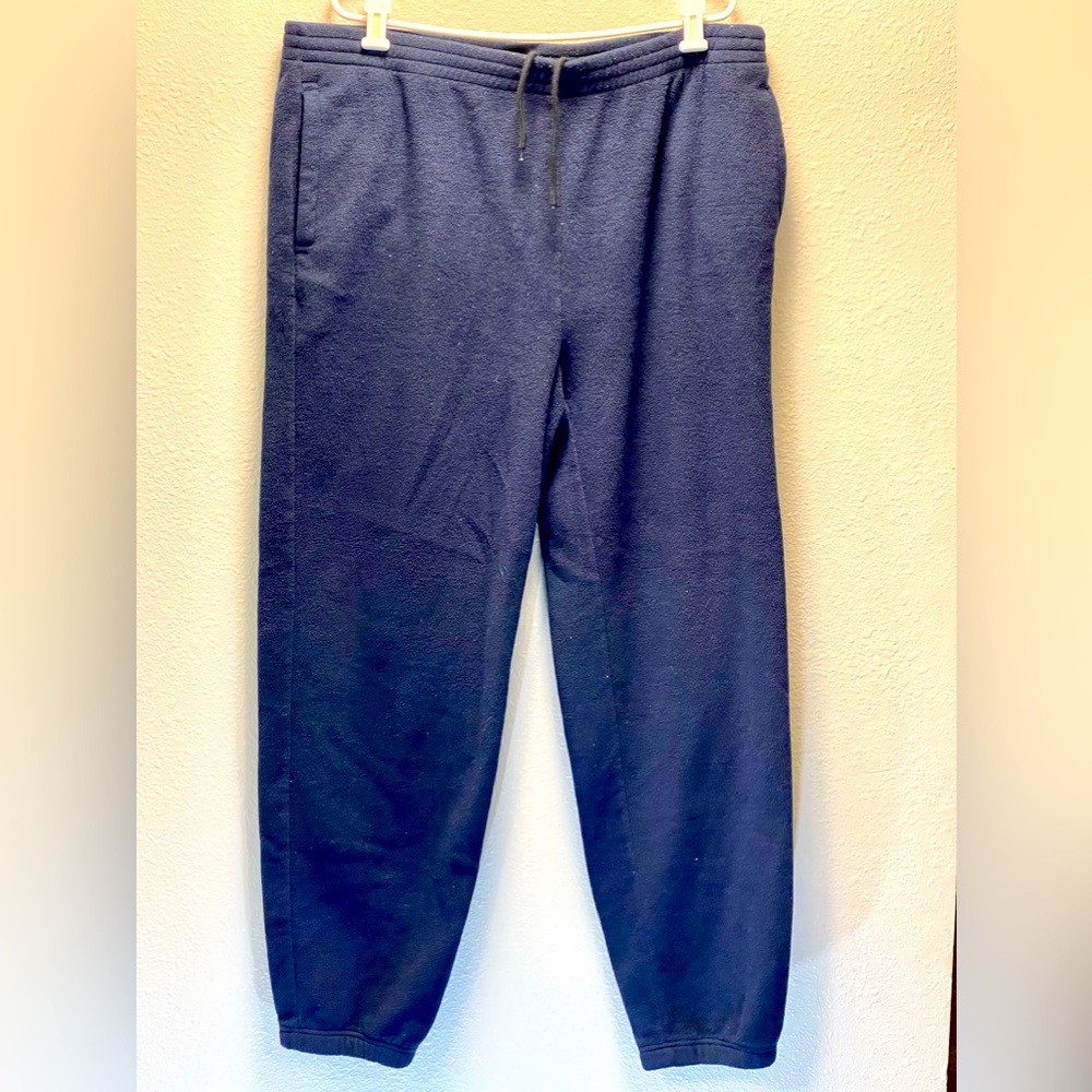 Consensus Lounge Pants- Mens- XXL- Elastic Ankles- Navy Blue